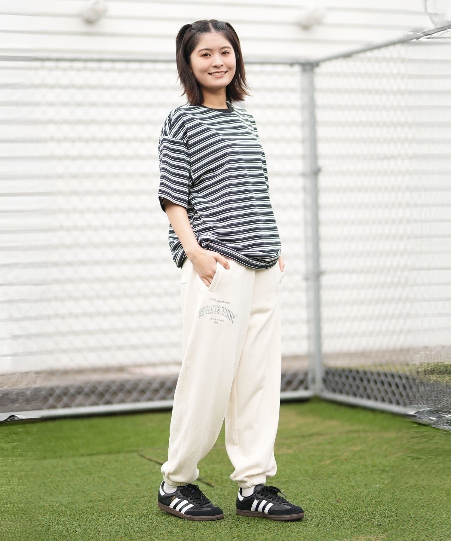 adidas Skateboarding アディダス スケートボーディング スニーカー メンズ レディース  サンバ SAMBA ADV 421261917 IE3100(BK/WT-23.0cm)