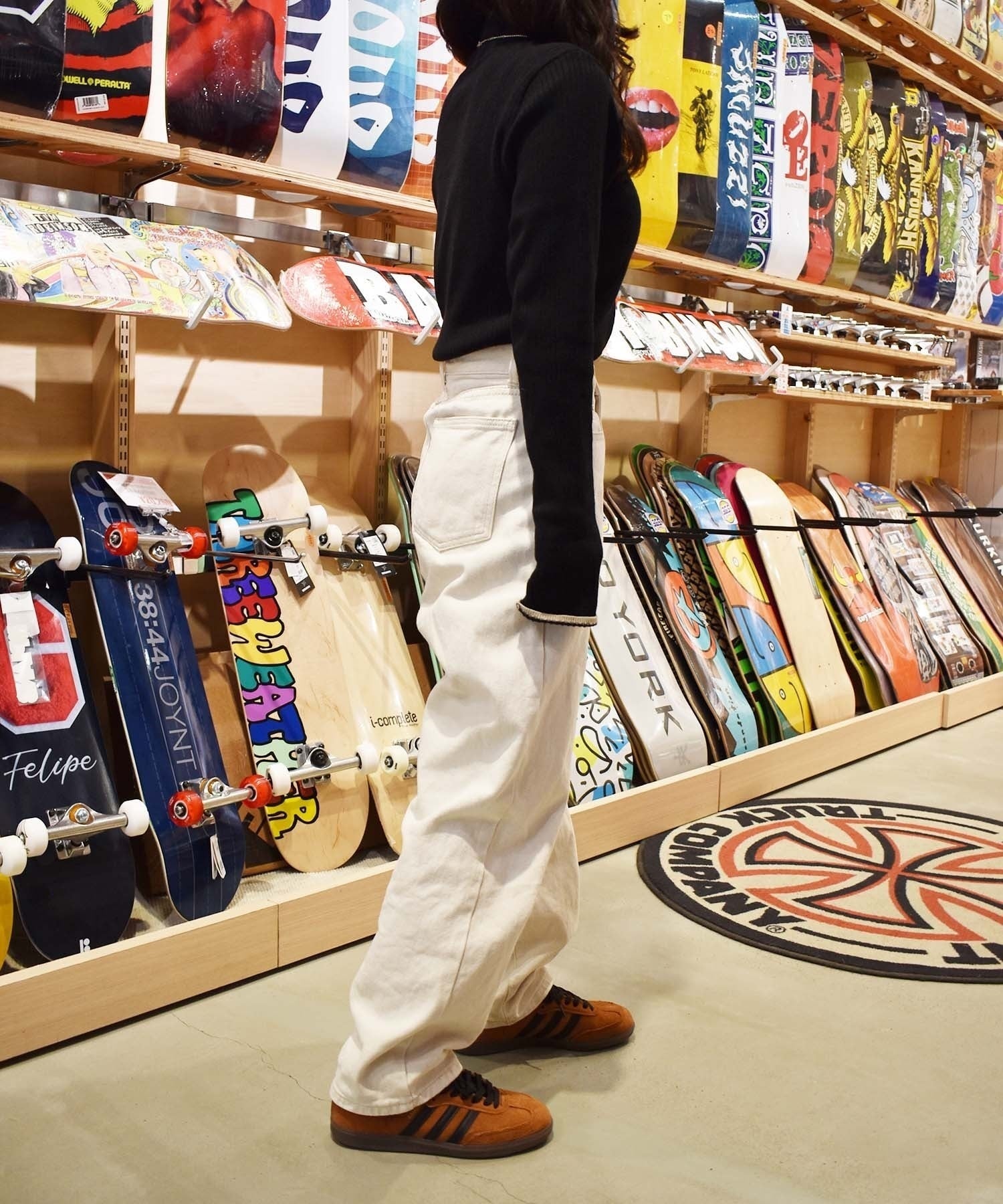 adidas skateboarding アディダス スニーカー スケートボーディング  SAMBA ADV 421261958 HQ9286(DBBKG-23.0cm)