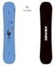 NOVEMBER ノーベンバー ケーディー KD スノーボード 板 パーク ハーフパイプ キッズ ユース ジュニア 26-27 早期購入(ONECOLOR-105cm)