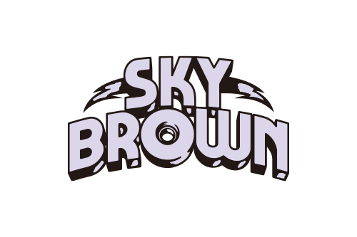 スカイブラウンのロゴ